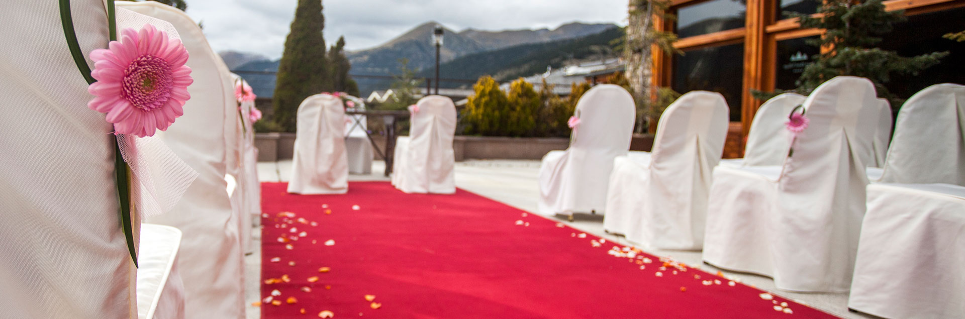 hotel a soldeu amb espais per a la celebració de bodes